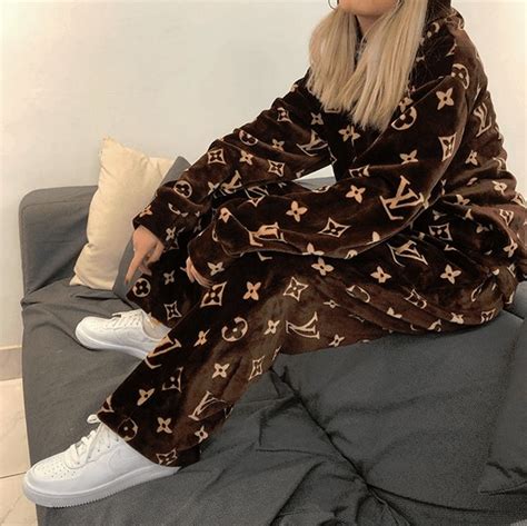 lv pajamas womens|louis vuitton nightwear.